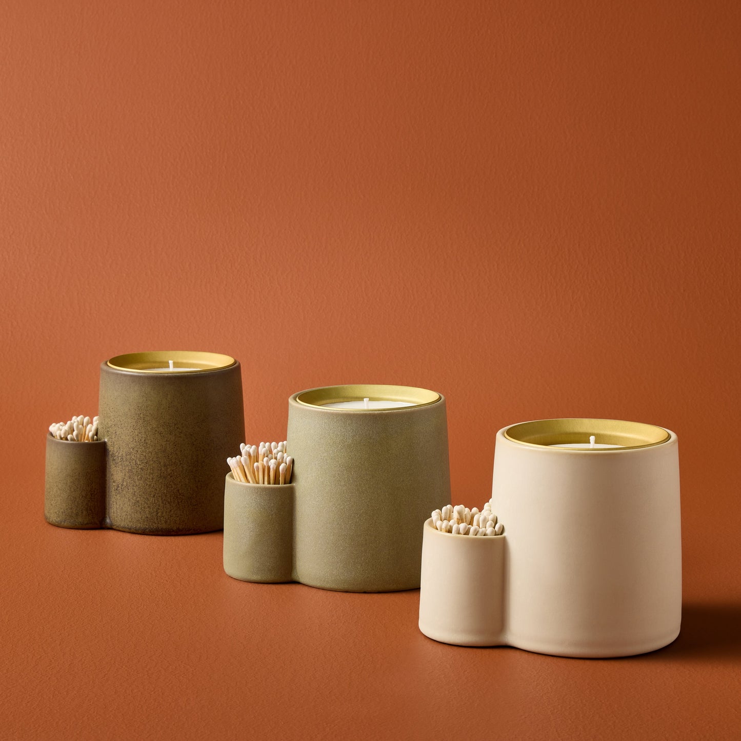 Indoor Planter - Ember Earth Candle +, Ceramic