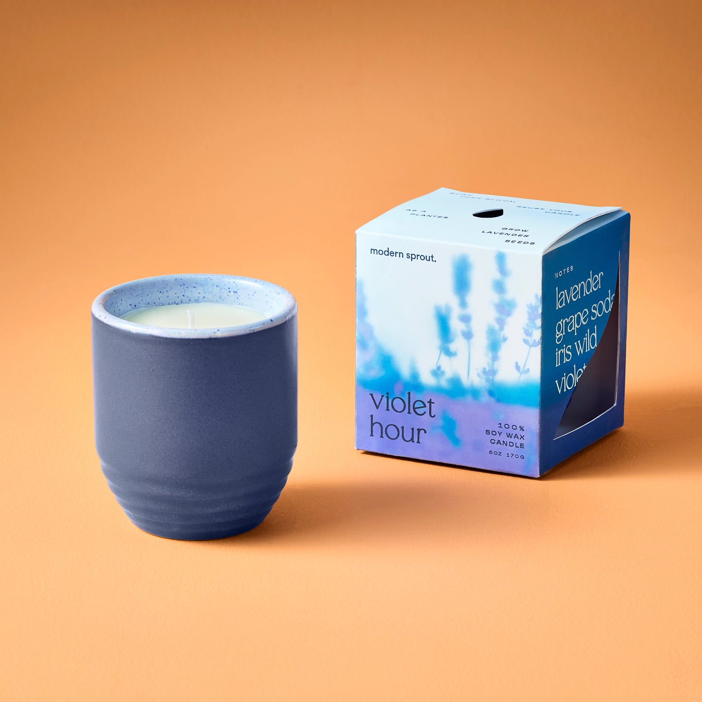 Indoor Planter - Garden Vibes Candle/ 2-in-1