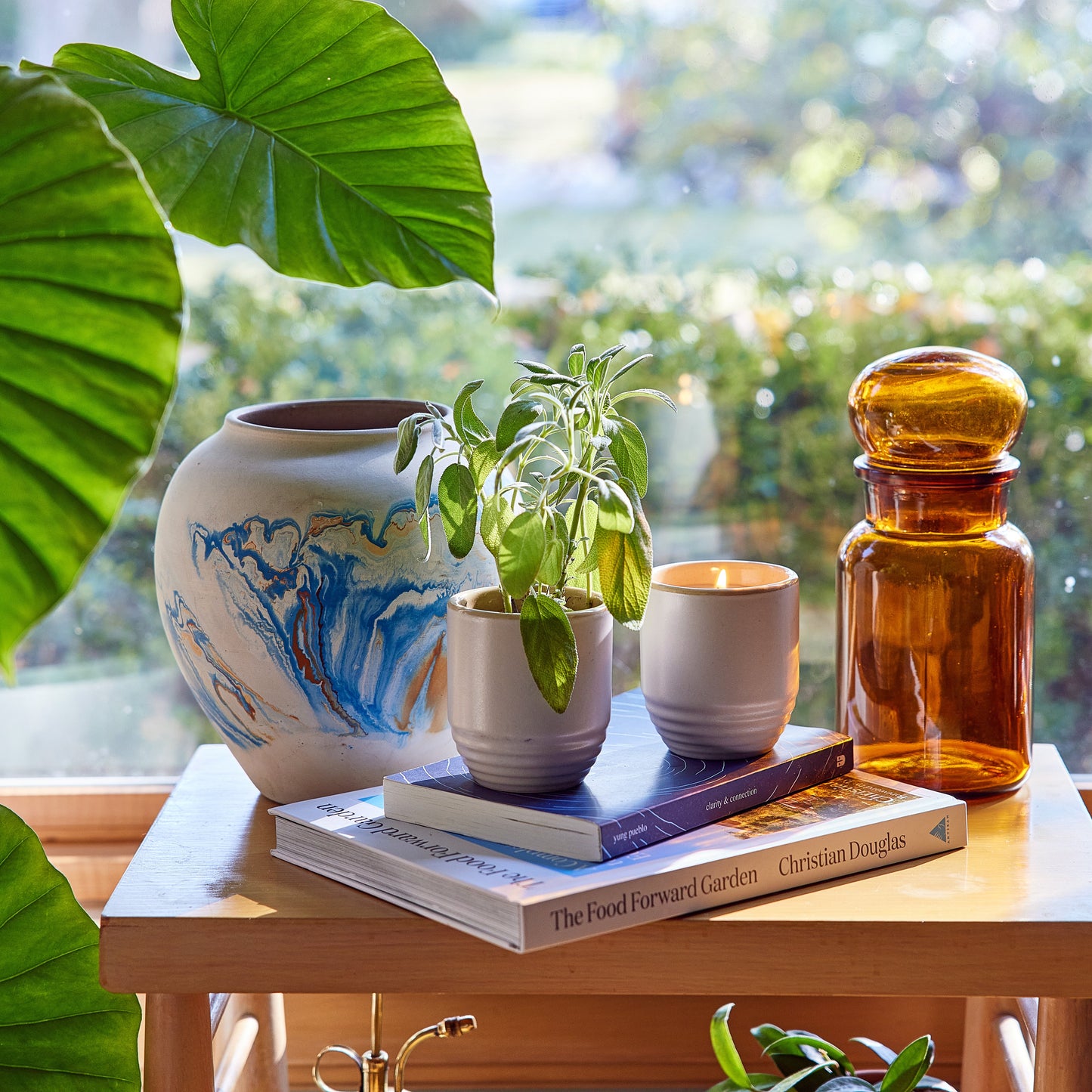 Indoor Planter - Garden Vibes Candle/ 2-in-1