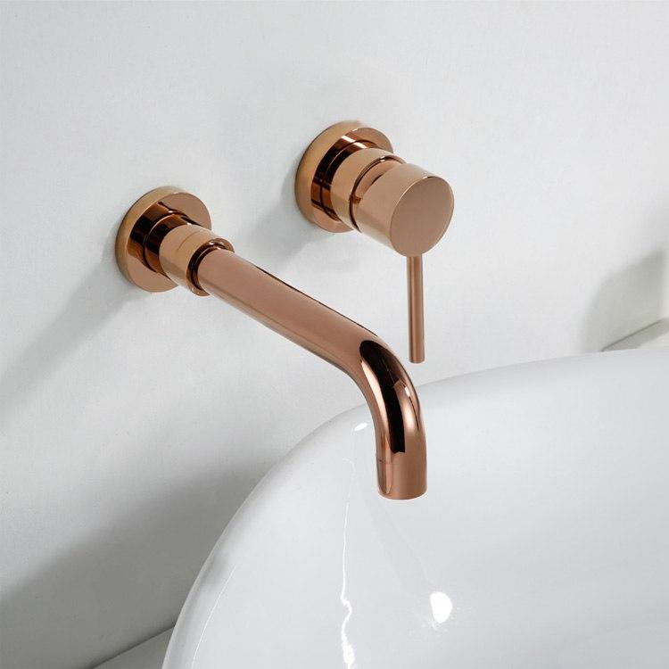 Bathroom Faucet – Modern Brass, Wall Mounted