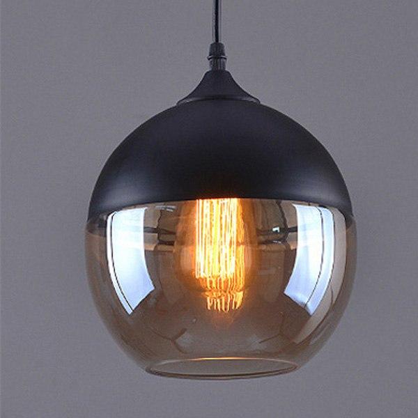 Nordic Glass Pendant Light, Minimalist Hanging Lamp for Kitchen Island