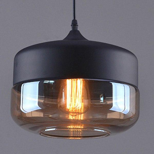 Nordic Glass Pendant Light, Minimalist Hanging Lamp for Kitchen Island