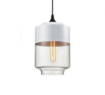 Nordic Glass Pendant Light, Minimalist Hanging Lamp for Kitchen Island