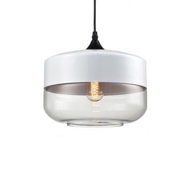 Nordic Glass Pendant Light, Minimalist Hanging Lamp for Kitchen Island