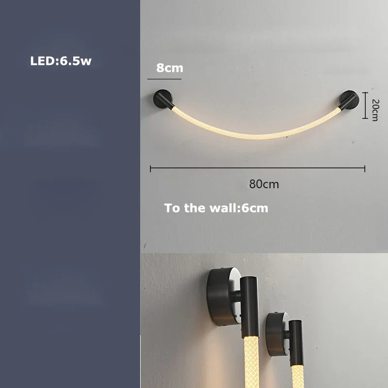 Modern Outdoor Wall Light LED Dimmable Waterproof