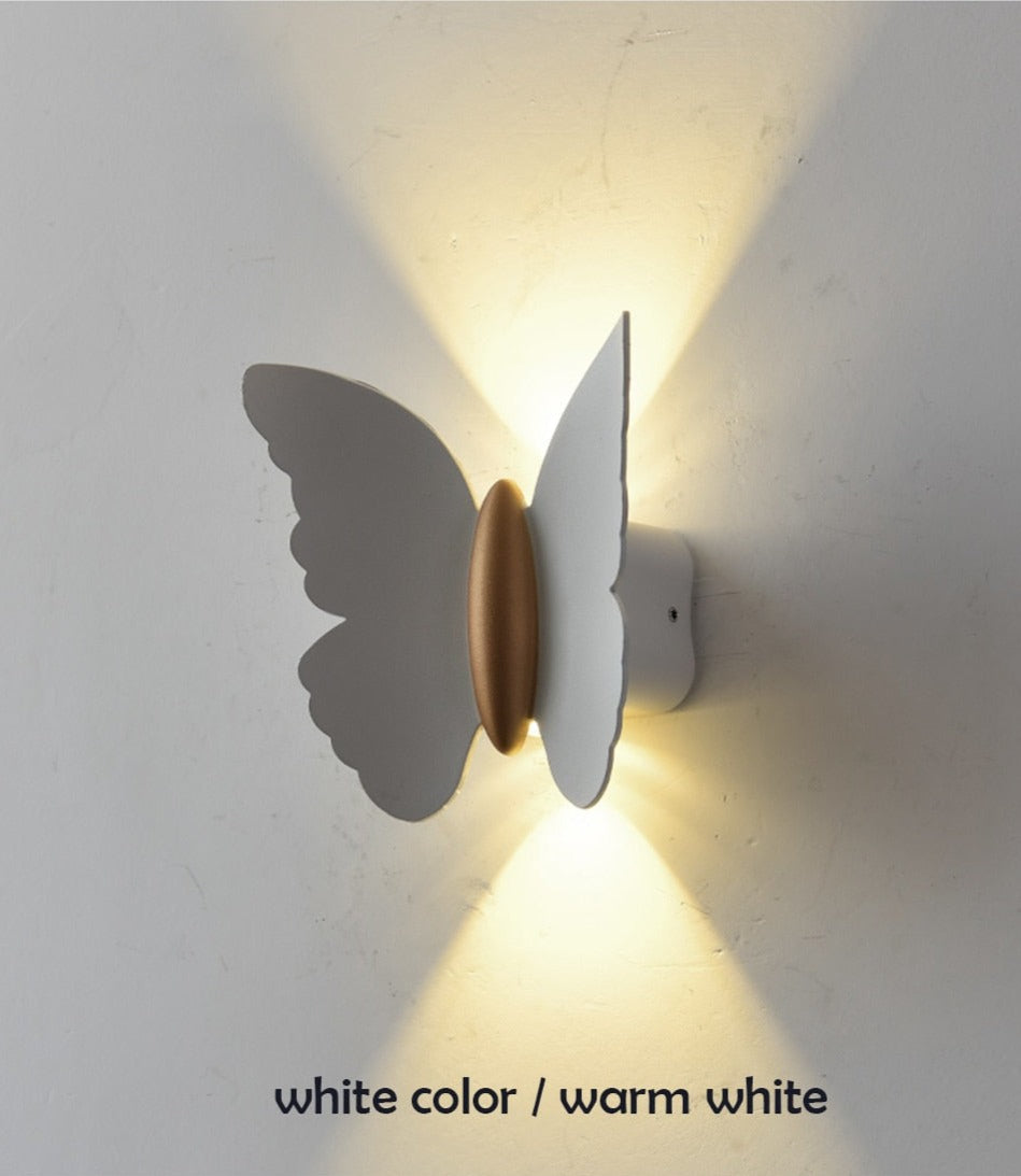 Outdoor Wall Light Butterfly Shape LED Waterproof