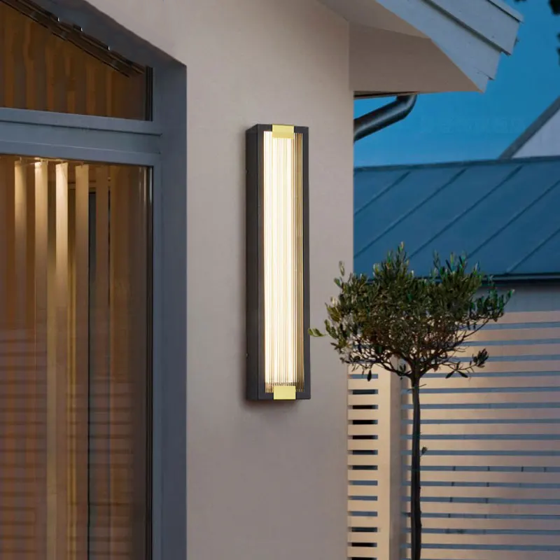 Outdoor Wall Light Modern LED Waterproof Stainless Steel