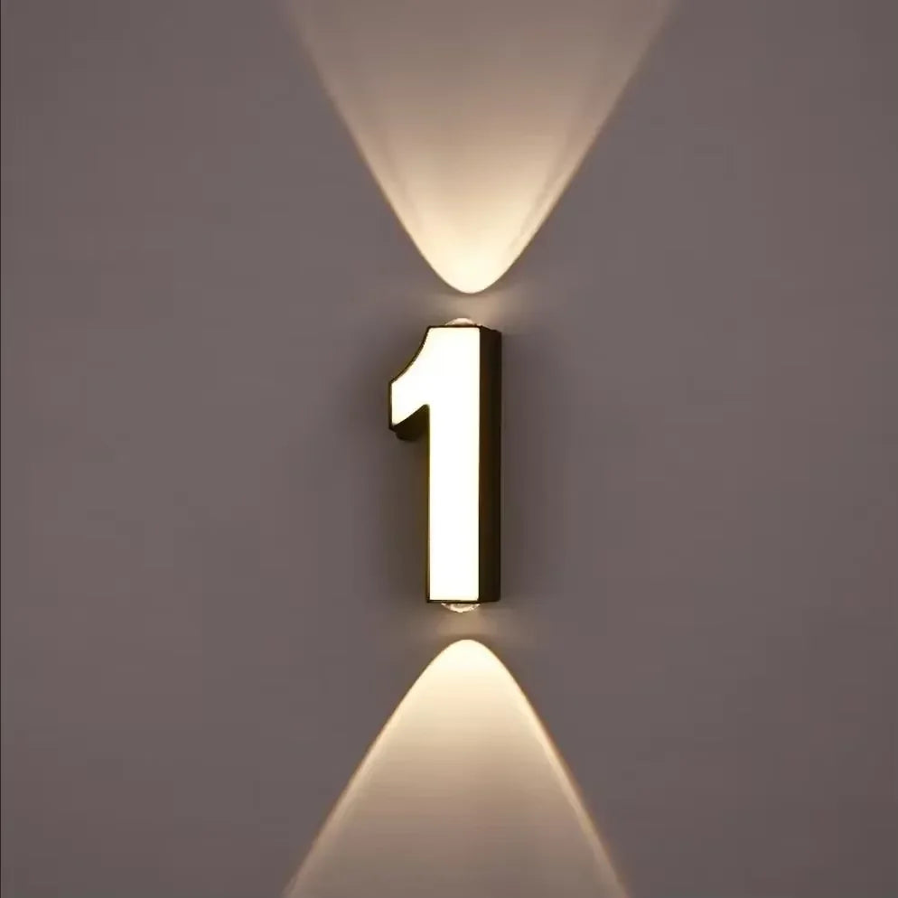 Outdoor Wall Light Modern Waterproof LED Garden Patio