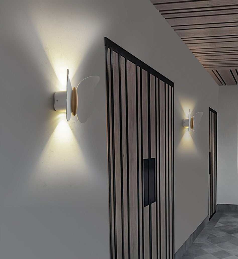 Outdoor Wall Light Butterfly Shape LED Waterproof