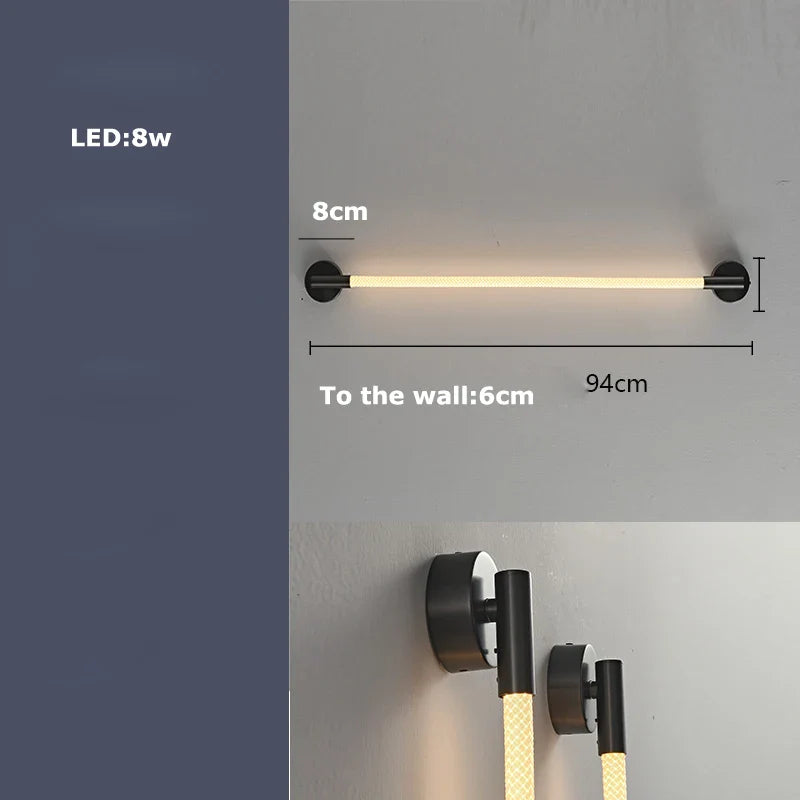 Modern Outdoor Wall Light LED Dimmable Waterproof