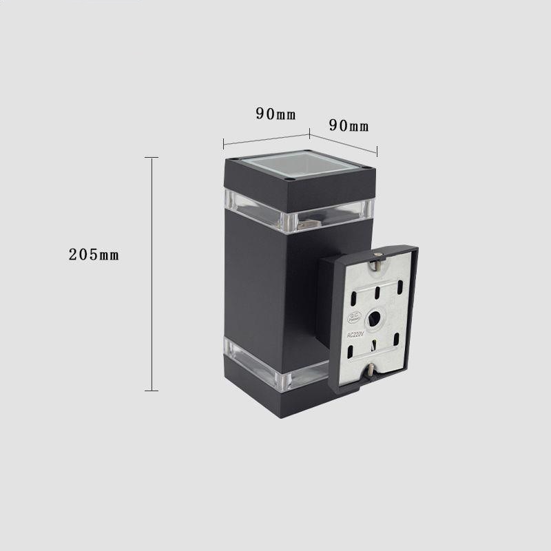 Outdoor Wall Light Modern Downlight Aluminum Waterproof