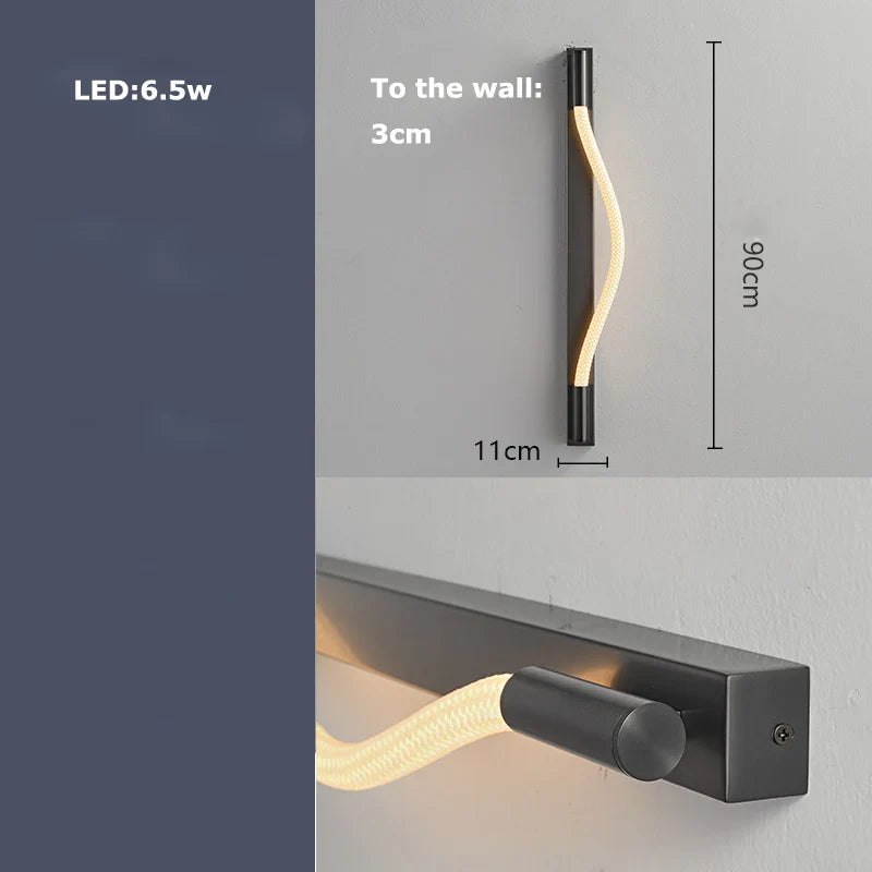 Modern Outdoor Wall Light LED Dimmable Waterproof
