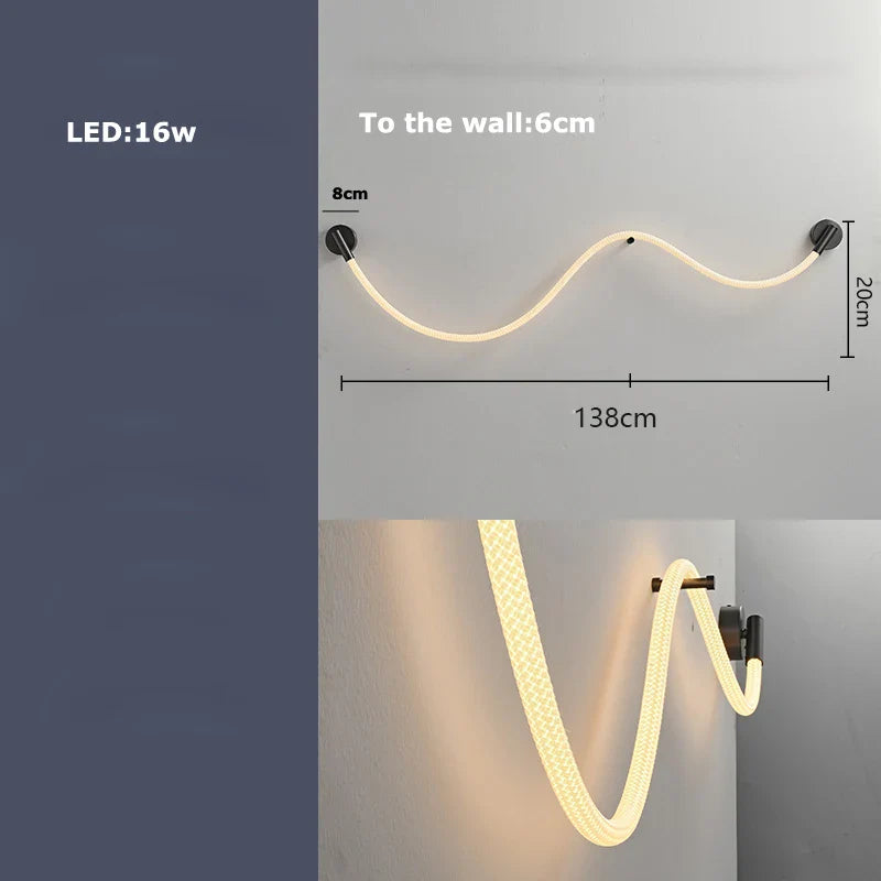 Modern Outdoor Wall Light LED Dimmable Waterproof