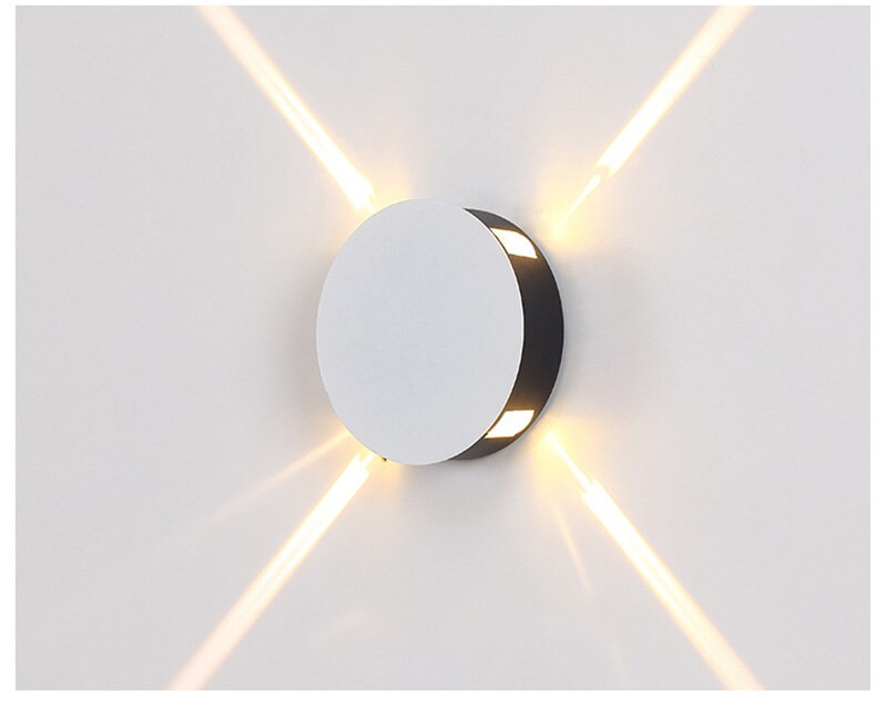 Outdoor Wall Light Modern Waterproof Garden Patio