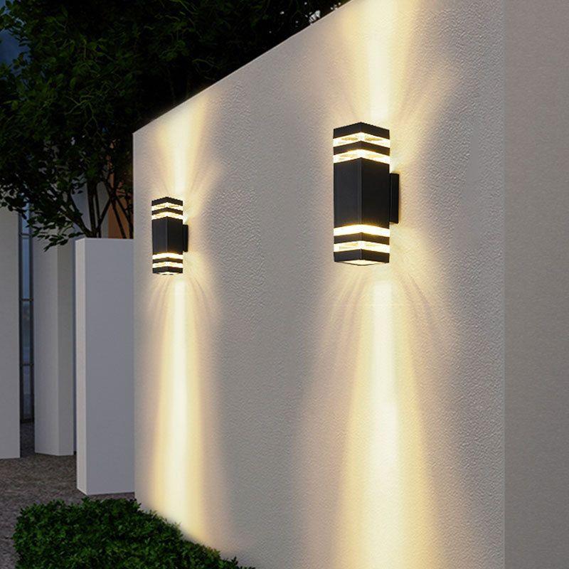 outdoor wall light modern downlight aluminum waterproof