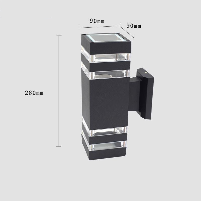 Outdoor Wall Light Modern Downlight Aluminum Waterproof