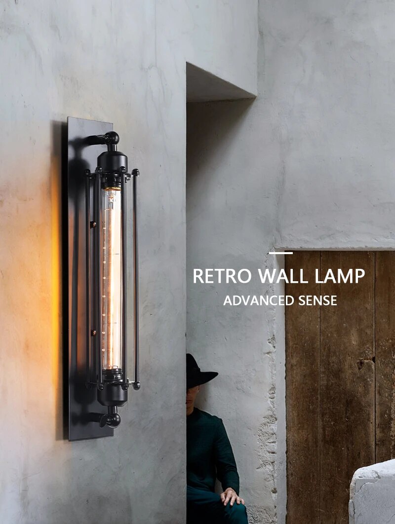 Industrial Outdoor Wall Light Garden Patio Fixture