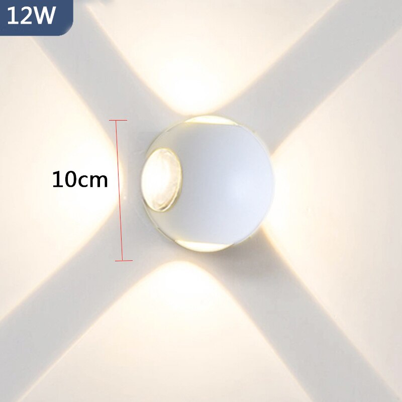 Outdoor Wall Light Modern Waterproof Garden Patio