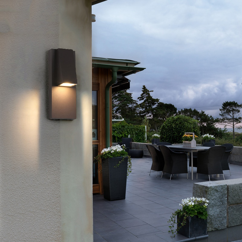Outdoor Wall Light Vintage LED Waterproof Garden