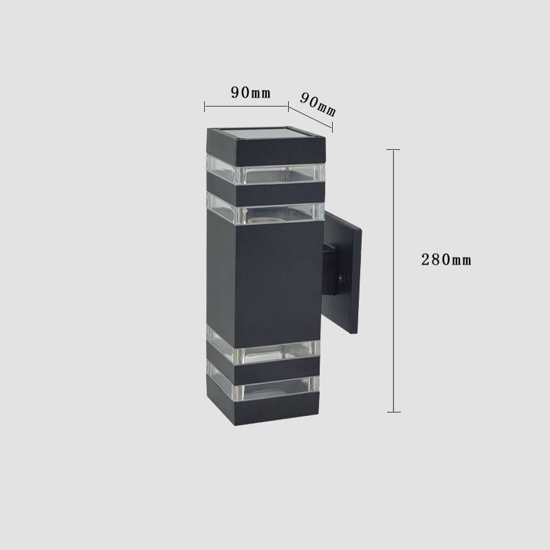 Outdoor Wall Light Modern Downlight Aluminum Waterproof