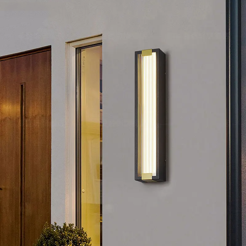 Outdoor Wall Light Modern LED Waterproof Stainless Steel