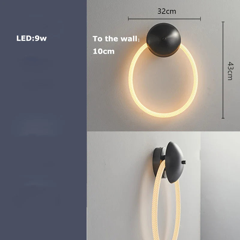 Modern Outdoor Wall Light LED Dimmable Waterproof