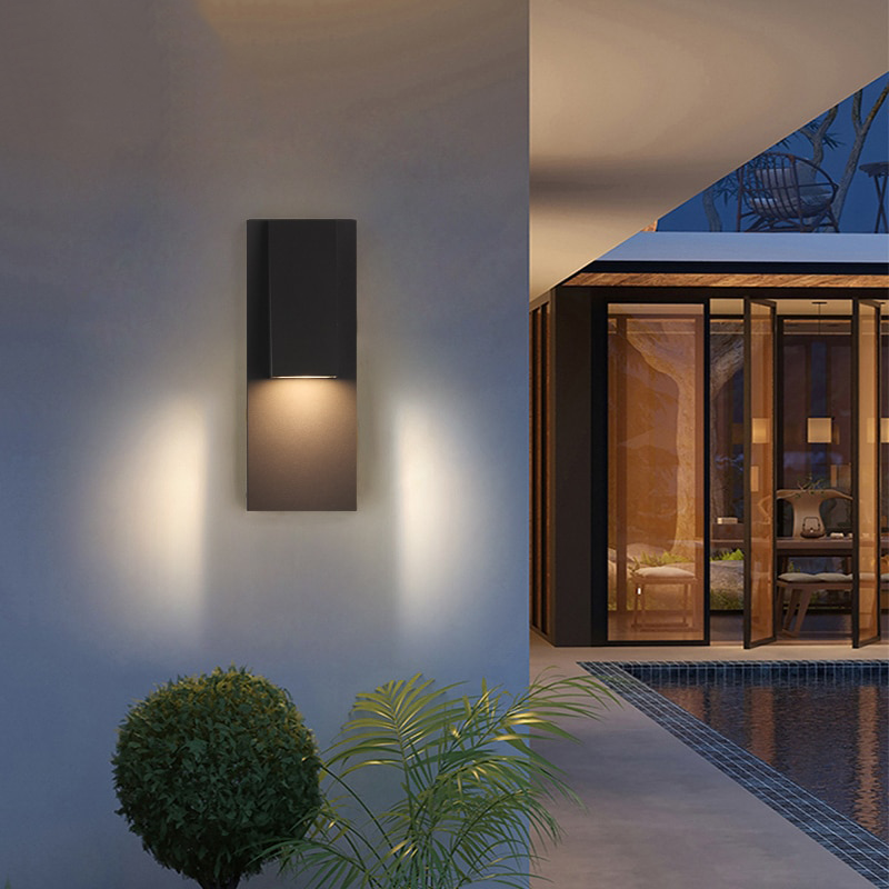 Outdoor Wall Light Vintage LED Waterproof Garden