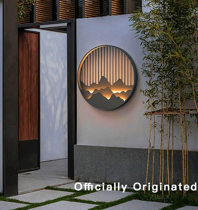Outdoor Wall Light Modern Waterproof Garden Patio