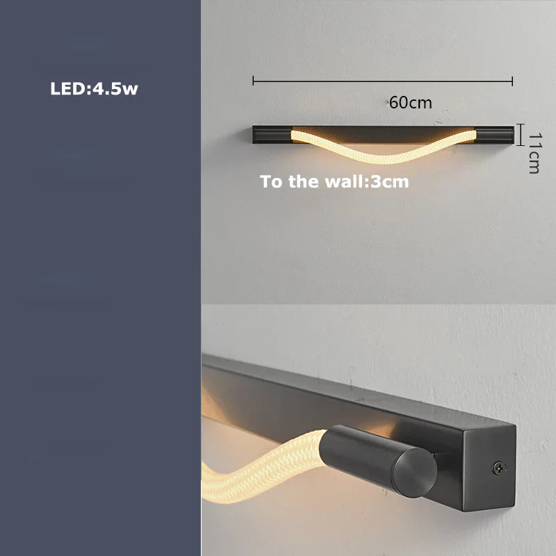 Modern Outdoor Wall Light LED Dimmable Waterproof