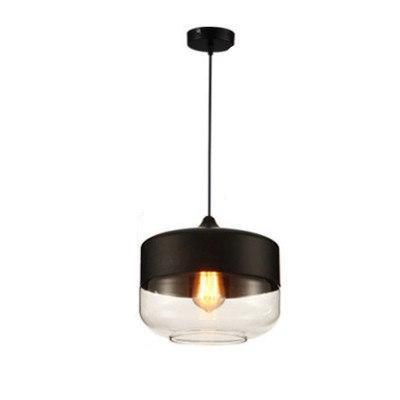 Nordic Glass Pendant Light, Minimalist Hanging Lamp for Kitchen Island