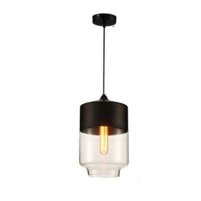 Nordic Glass Pendant Light, Minimalist Hanging Lamp for Kitchen Island