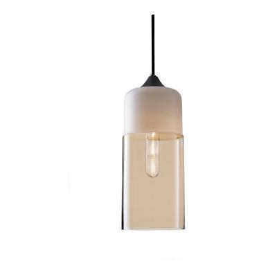 Nordic Glass Pendant Light, Minimalist Hanging Lamp for Kitchen Island