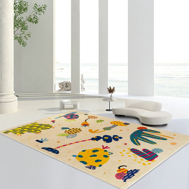 Area Rug - Bohemian, Abstract Artistic Hand Art Print