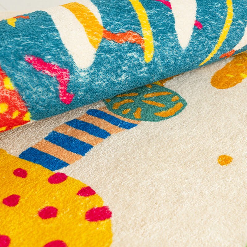 Area Rug - Bohemian, Abstract Artistic Hand Art Print