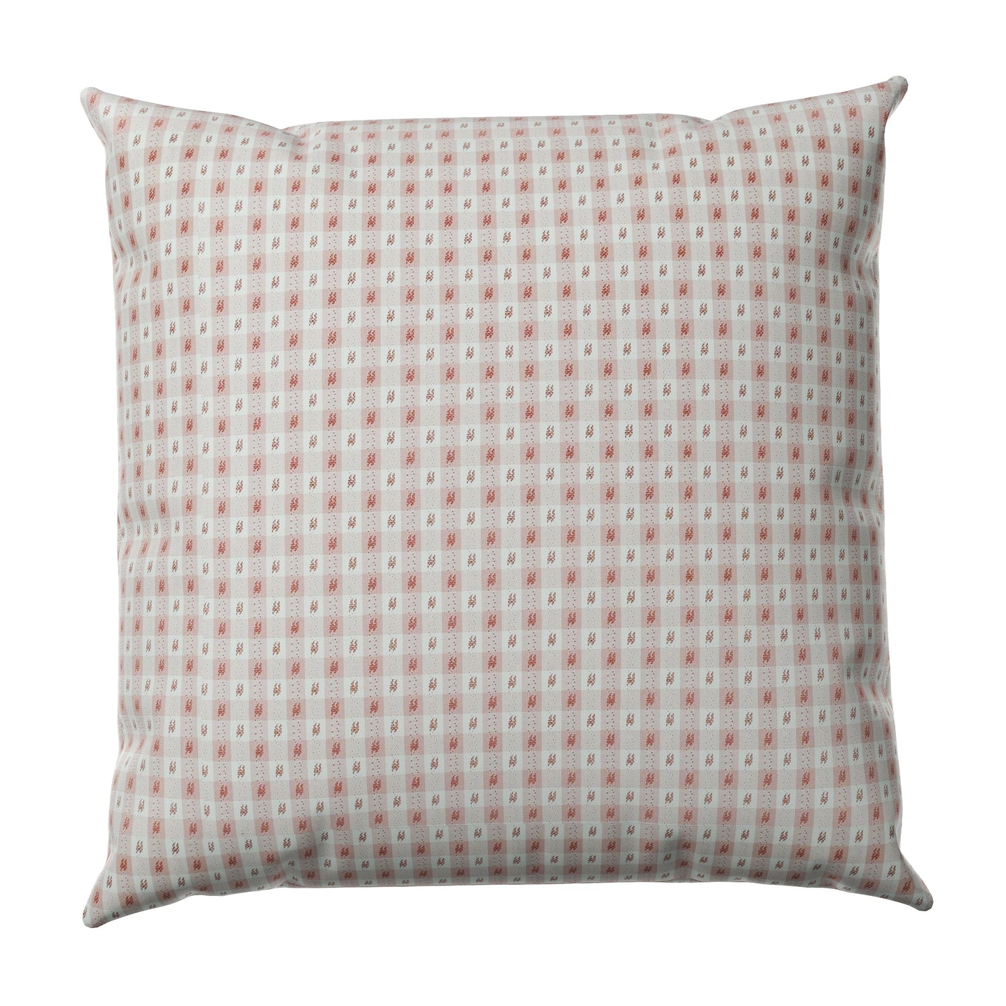 Decor Accent - Classic, Euro Sham in Luxe Gingham - Blush