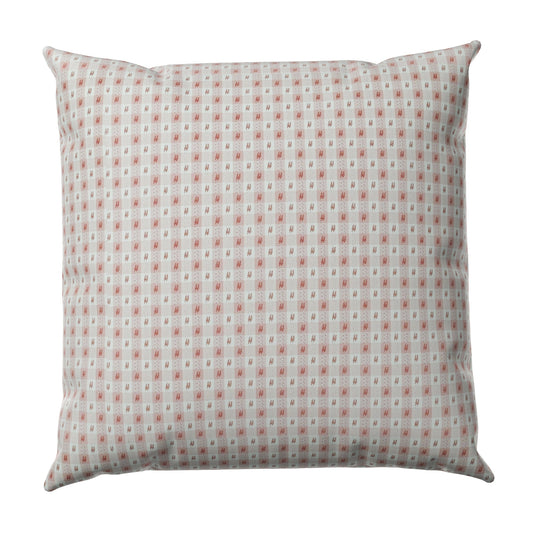 Decor Accent - Classic, Euro Sham in Luxe Gingham - Blush