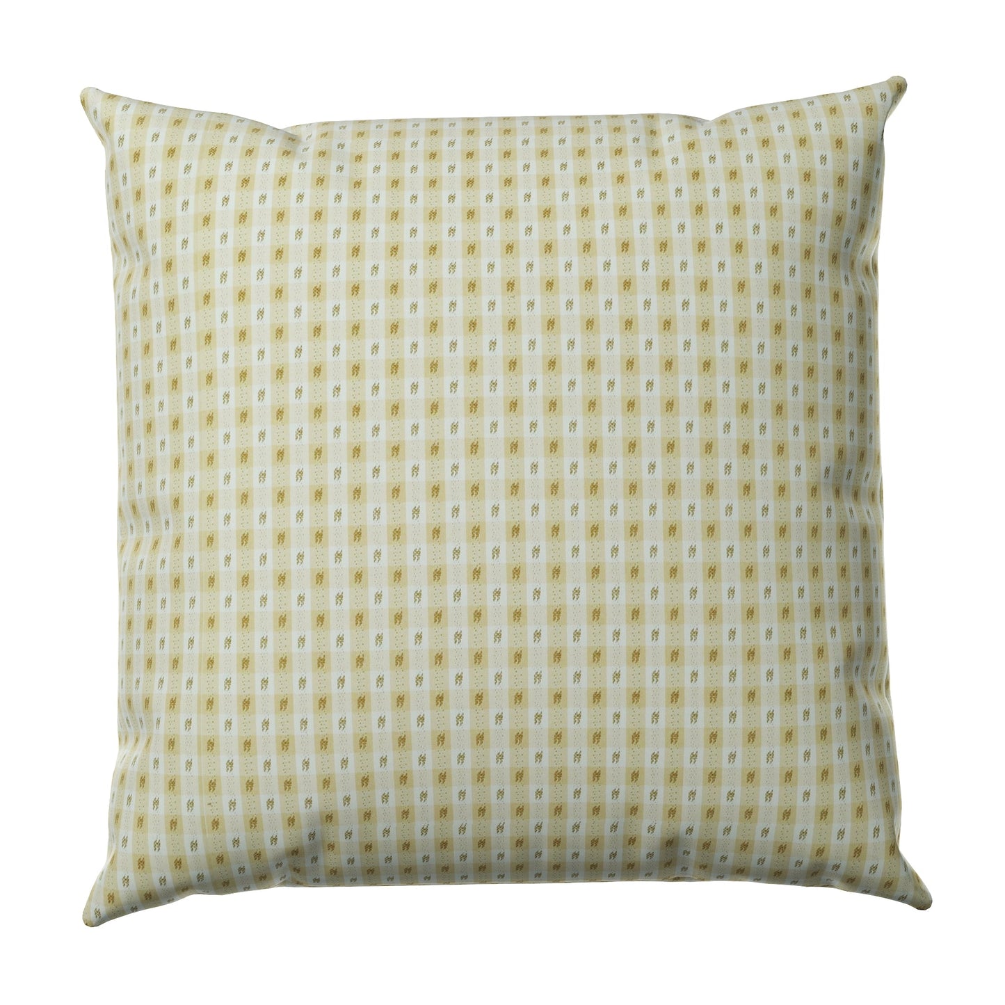 Decor Accent - Classic, Euro Sham in Luxe Gingham - Butter