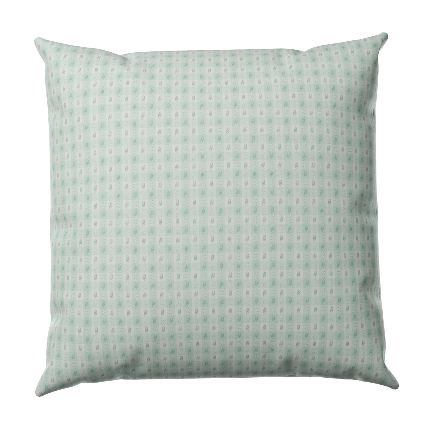 Decor Accent - Classic, Euro Sham in Luxe Gingham - Spa