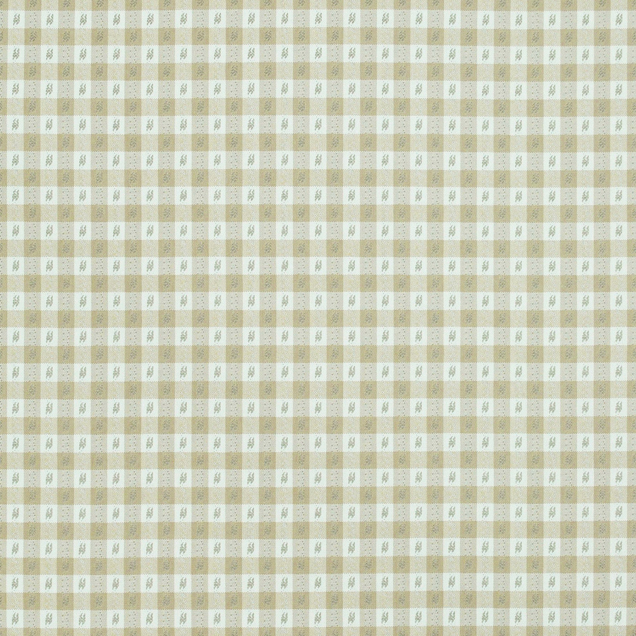 Decor Accent - Classic, Euro Sham in Luxe Gingham - Wheat