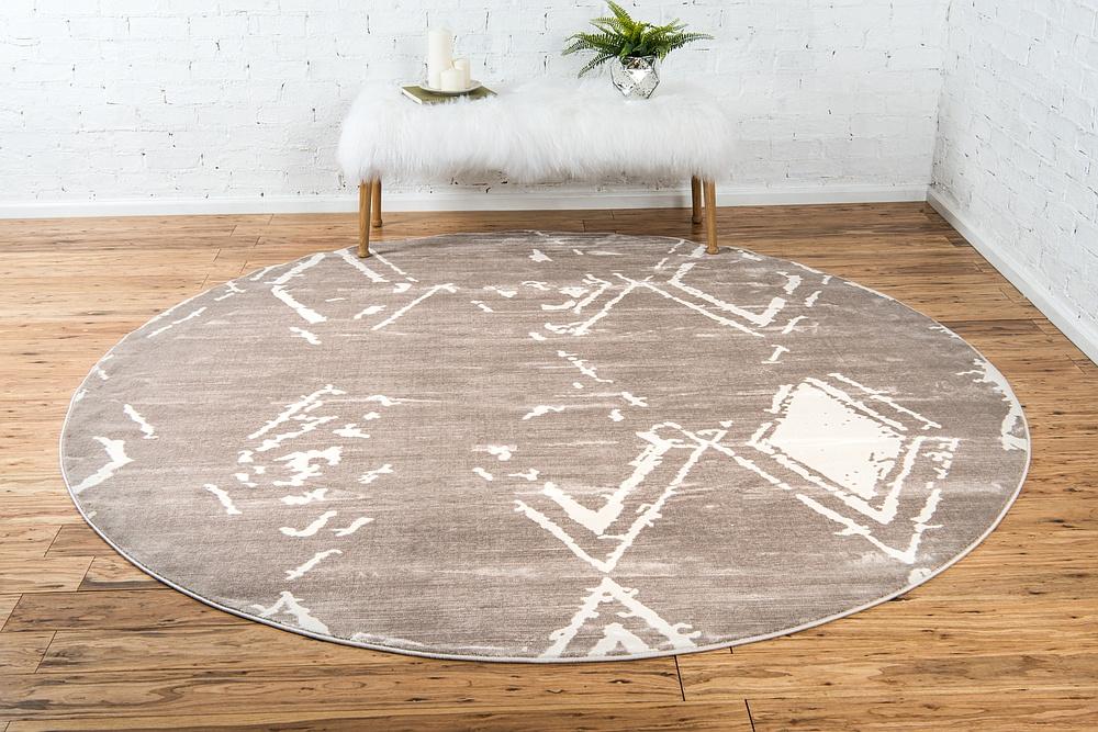 Area Rug – Faded Diamond Pattern Area