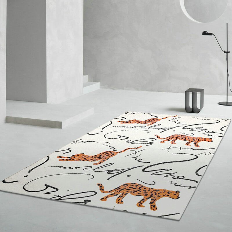 Area Rug - Bohemian, Cheetah Cute Lovely Animal Area for