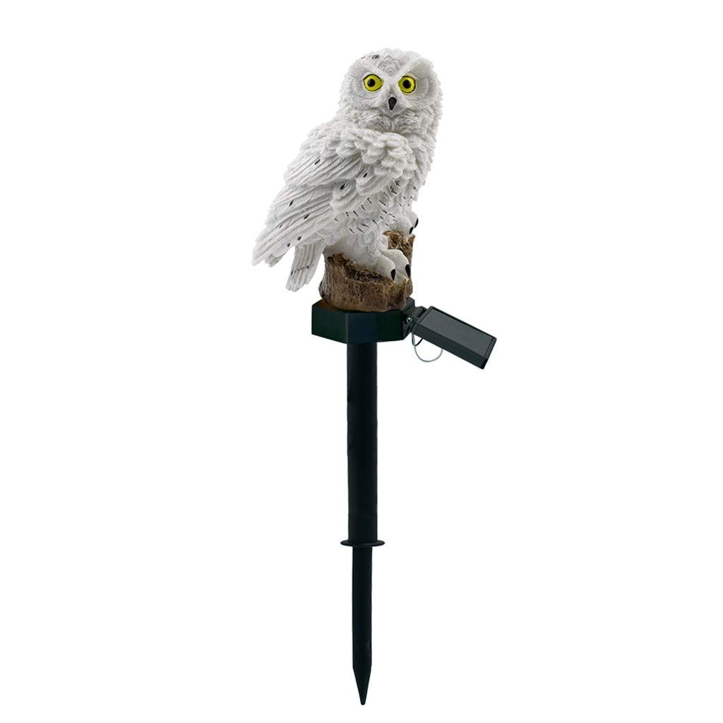 Garden Light Owl LED Outdoor Pathway Decorative