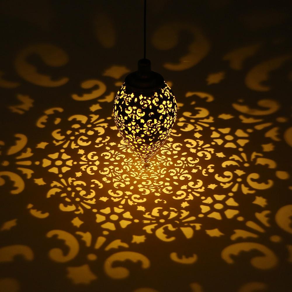 Garden Lantern Modern LED Shadow Cast Outdoor Light