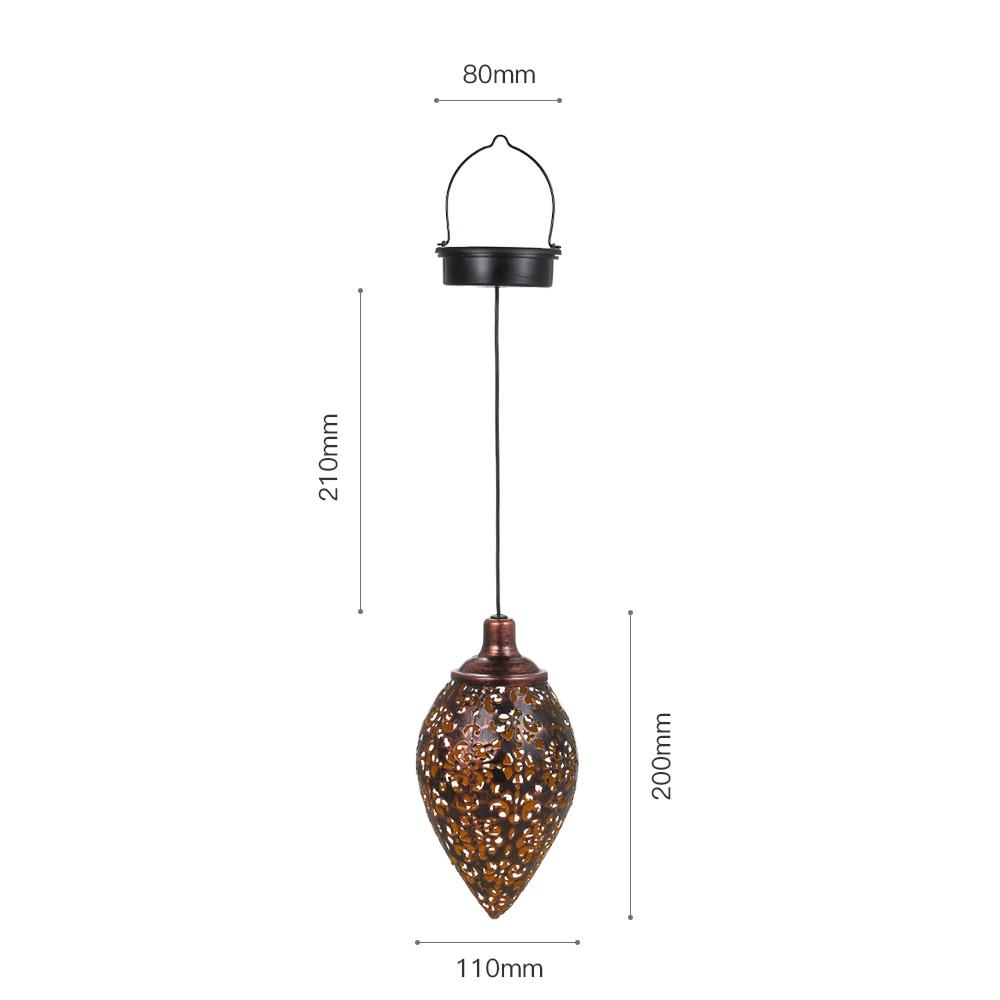 Garden Lantern Modern LED Shadow Cast Outdoor Light