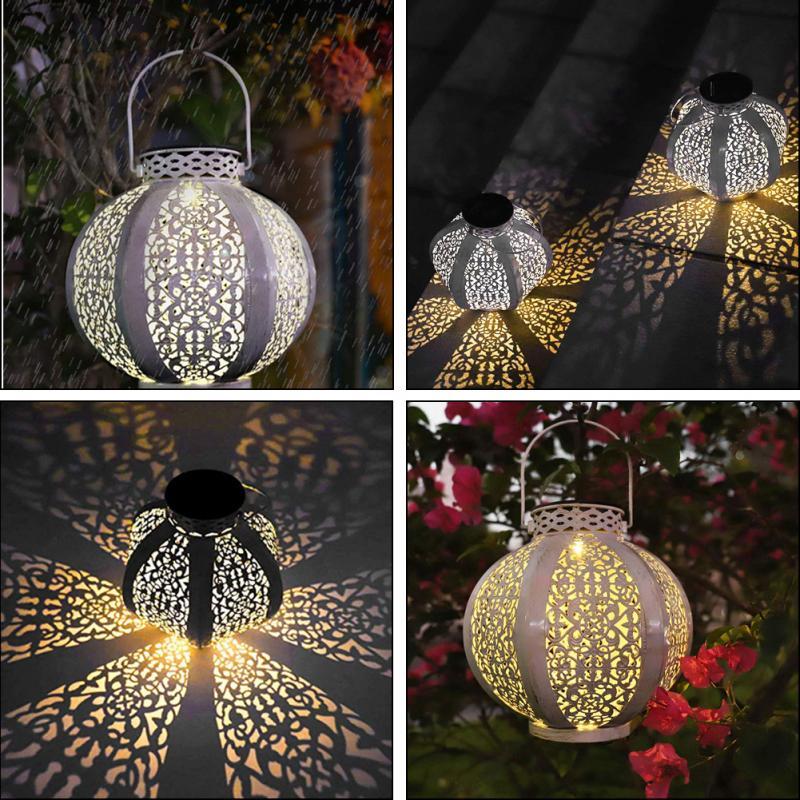 Vintage Garden Lantern Outdoor LED Hanging Light