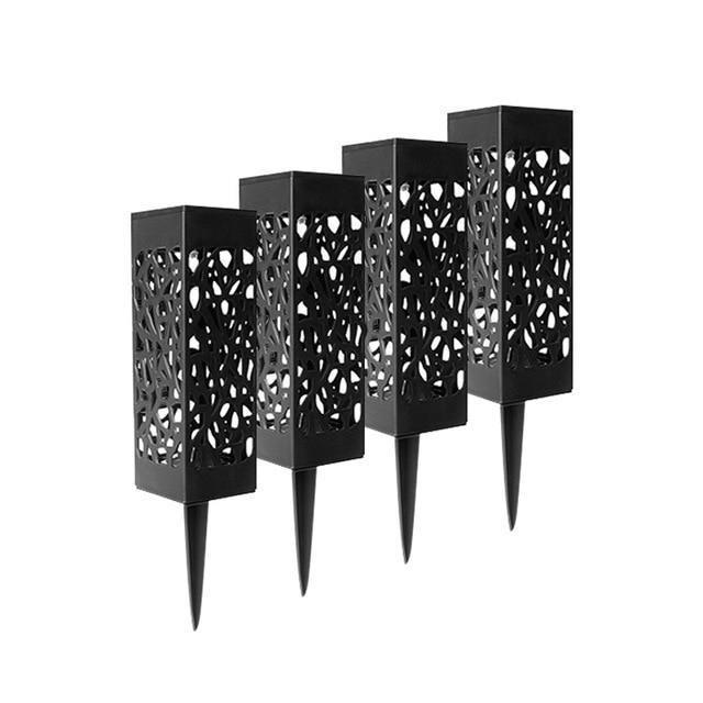 Moroccan Solar Garden Lamp, Decorative Pathway Light for Patio Deck