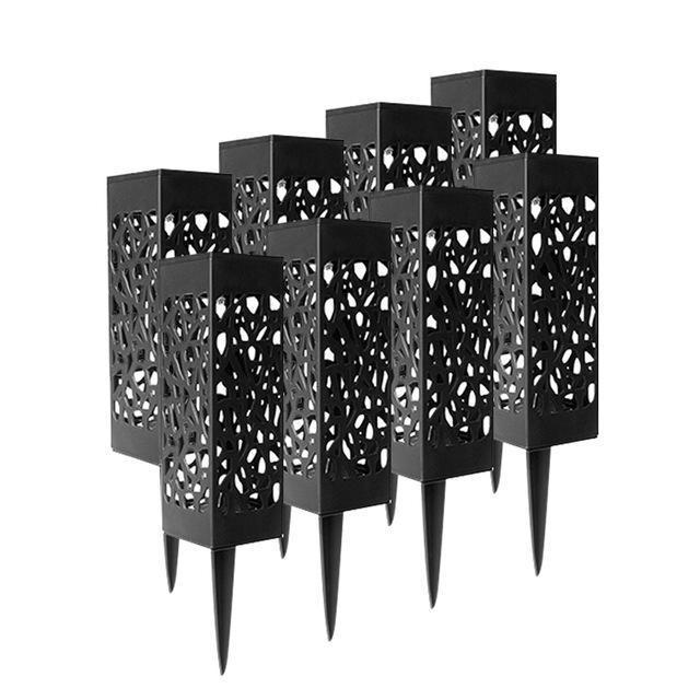 Moroccan Solar Garden Lamp, Decorative Pathway Light for Patio Deck