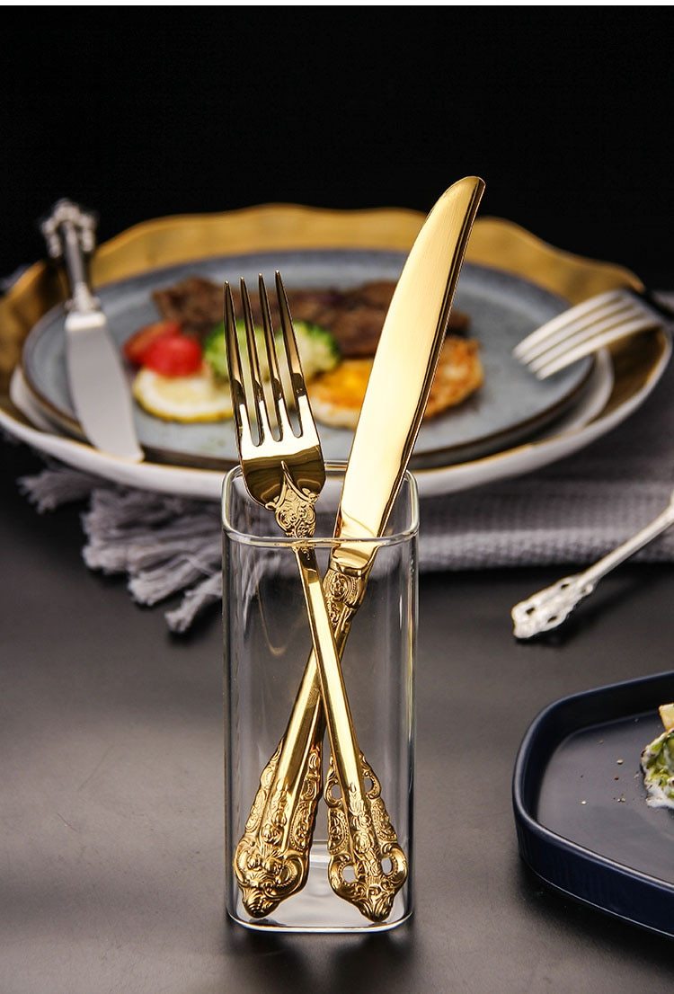 Cutlery Set – Vintage Stainless Steel, Royal Vintage Cutlery