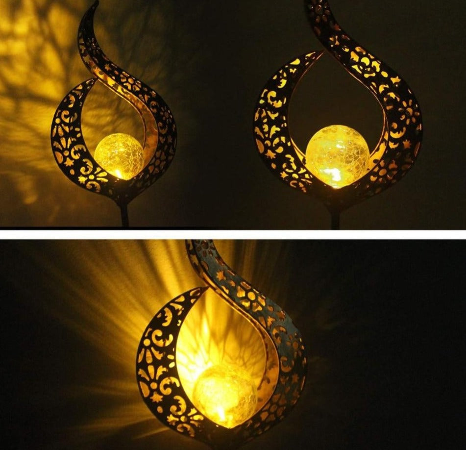 Garden Light LED Artificial Flame Outdoor Modern