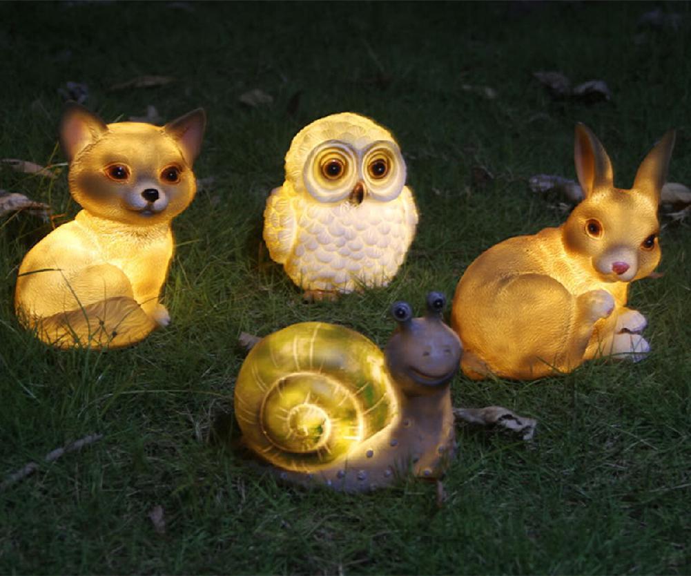 Garden Light Woodland Animal LED Outdoor Stake